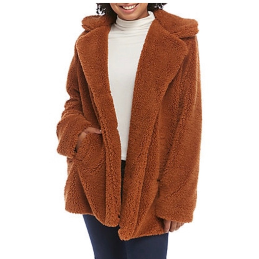 C and C California fleece Sherpa coat